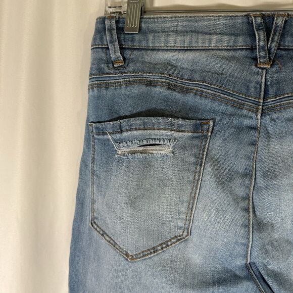 Democracy Ab Technology Jeans Women's 4 Light Wash Denim Mid Rise Cotton Blend - Picture 11 of 11